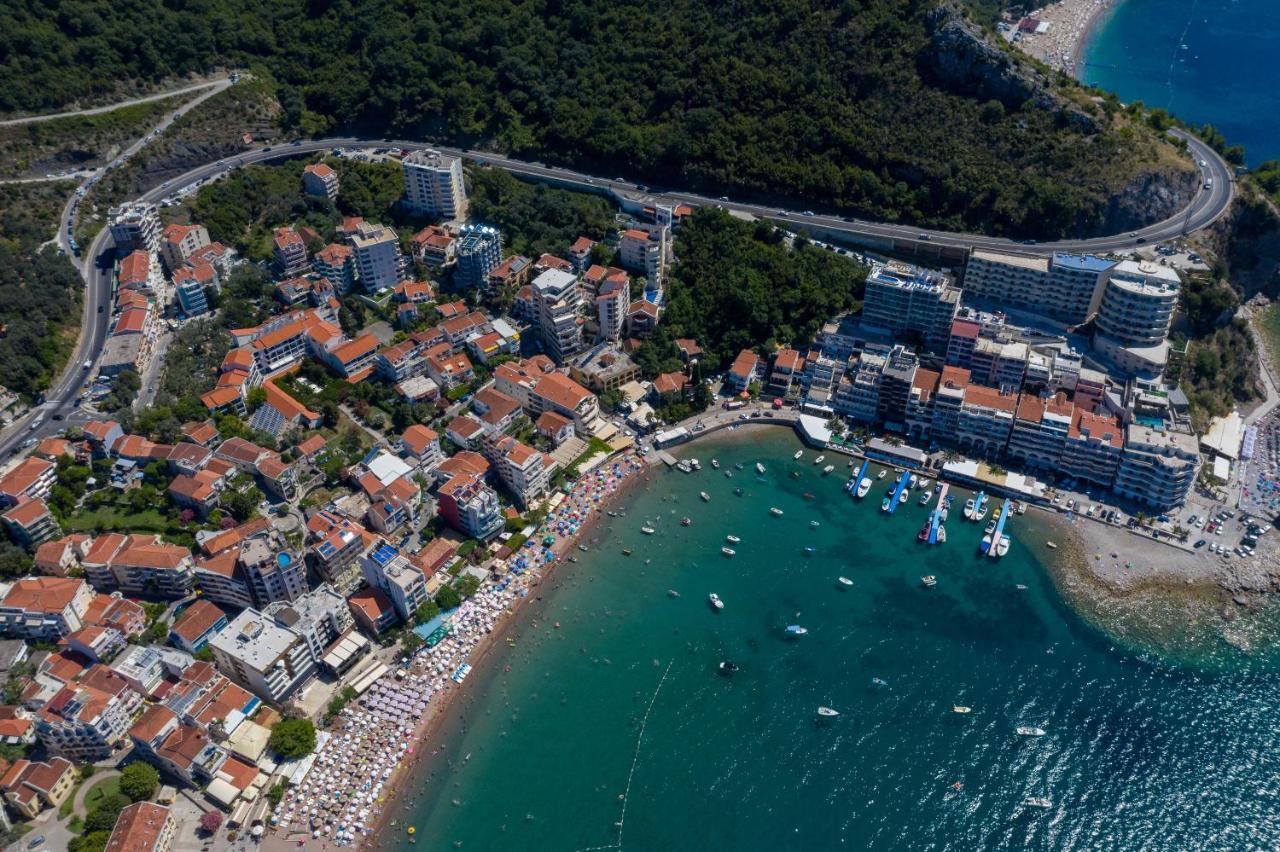 Aura Apartments Будва Экстерьер фото